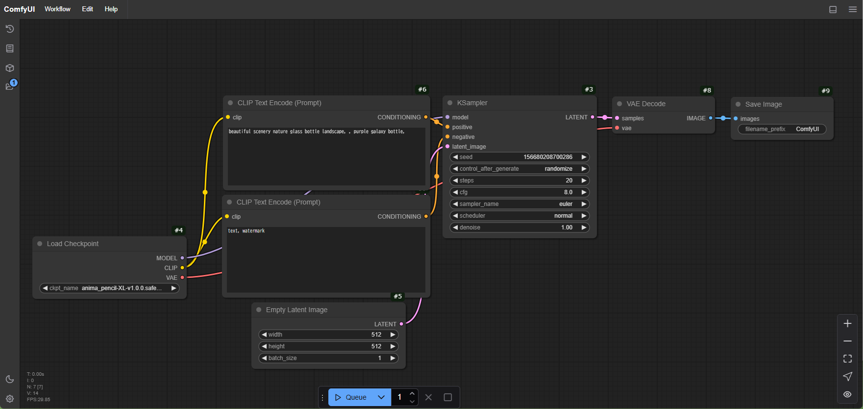 【Stable Diffusion】Comfy UIはじめてガイド | なにものにもなれないぶろぐ